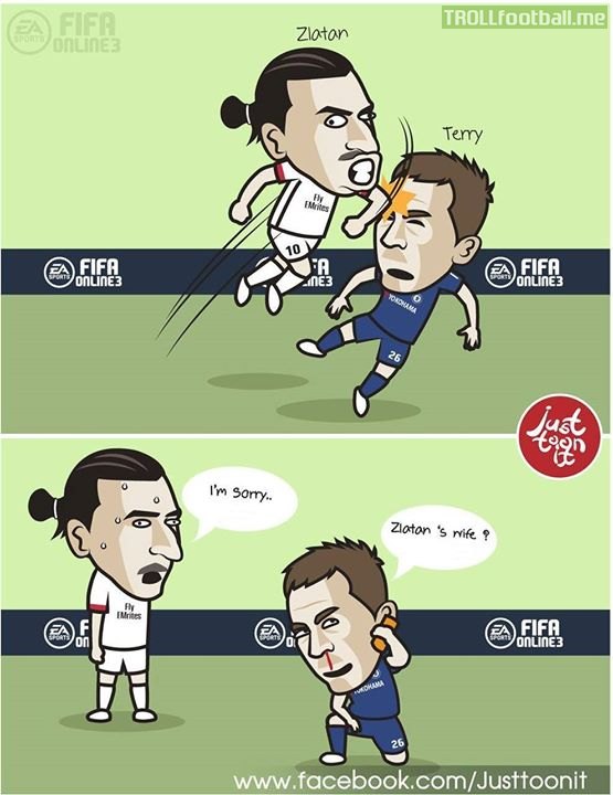 Terry knows how to take his revenge , beware Zlatan
