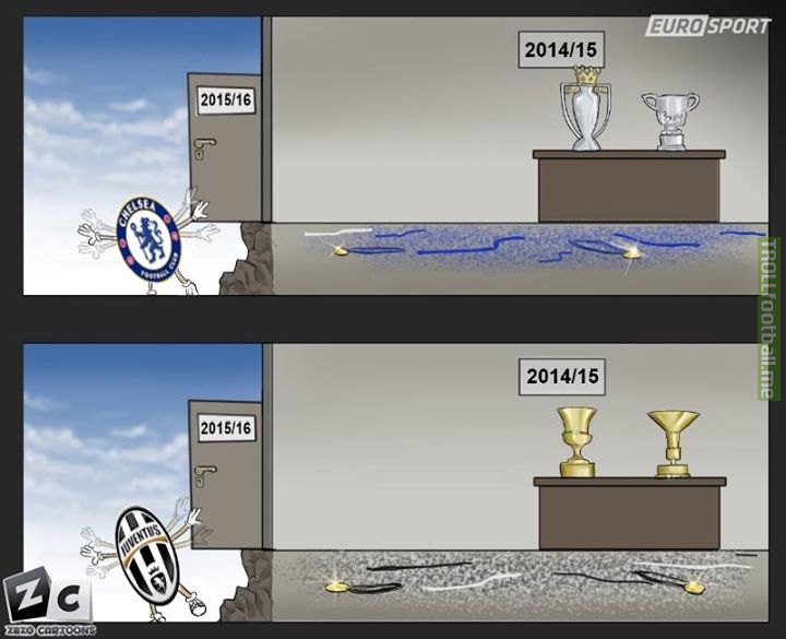 Chelsea and Juventus suffer at the start of the season