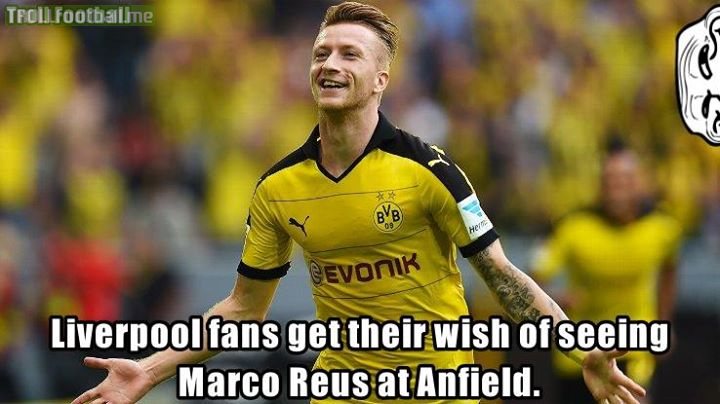 Marco Reus to Anfield