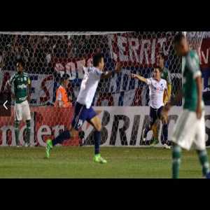 Amazing Goal Nico López - Nacional vs Palmeiras 1-0