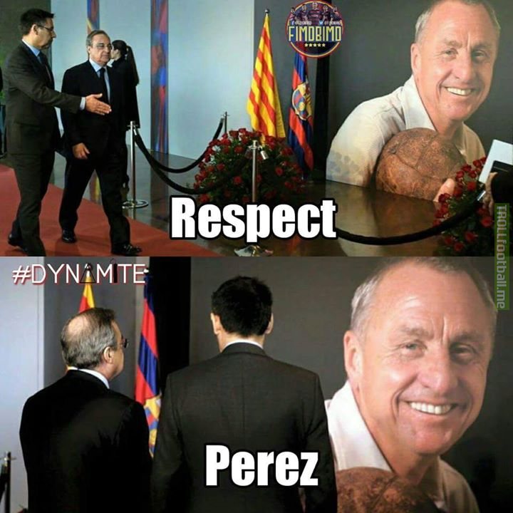 Respect for Perez..