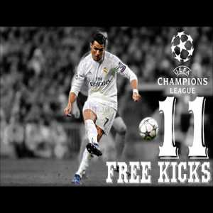 Cristiano Ronaldo ● All 11 Record Free Kick Goals in Champions League ● 2015-2016 ||HD||