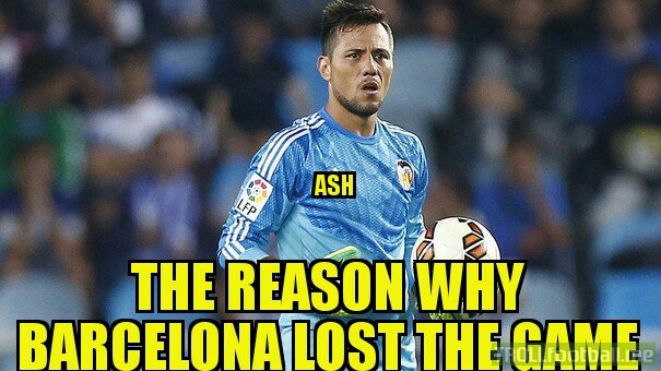 What a game Diego Alves had😃