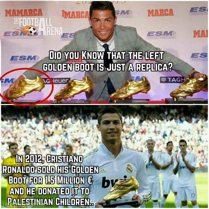 Respect Cristiano!