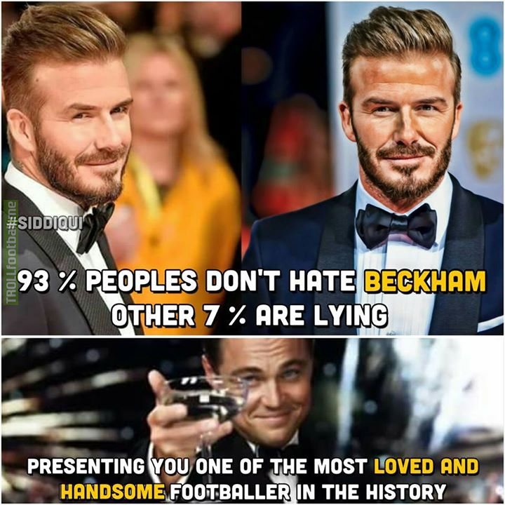 David Beckham for you.