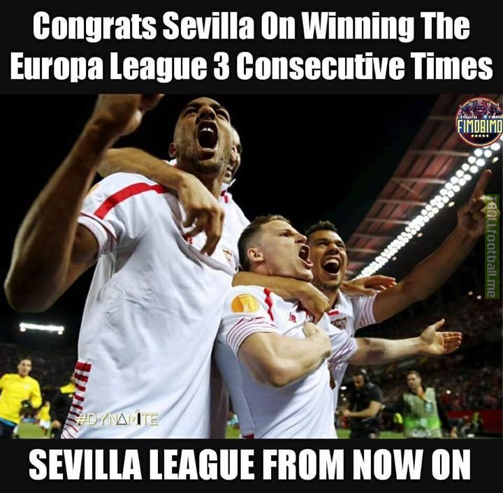 Congratulations Sevilla!