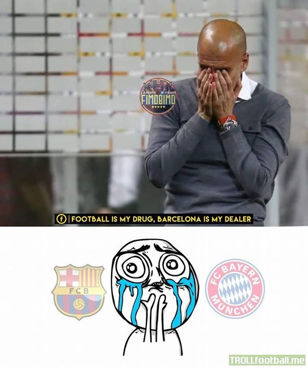 The reaction of Fcb fans..