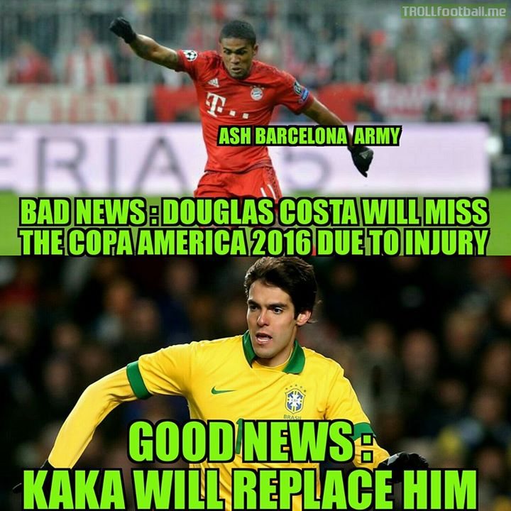 Hit like if you are happy for Kaka.