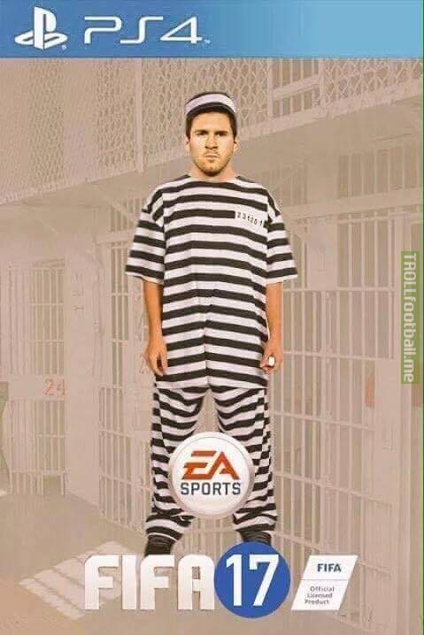 FIFA 17 cover maybe?