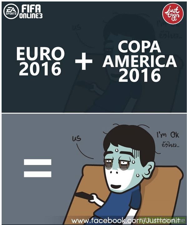 EURO 2016 + COPA AMERICA 2016 =