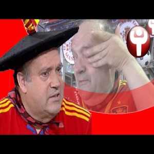 "Manolo el del Bombo", one of the most famous spanish supporters cries because he can't go to Euro 2016 thanks to bad heart condition