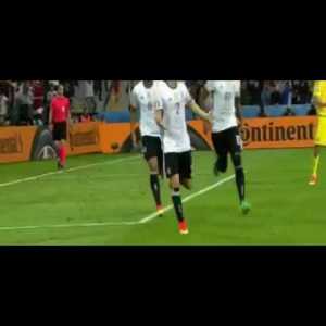 Shkodran Mustafi Goal - Germany vs Ukraine 1-0 EURO 2016 HD