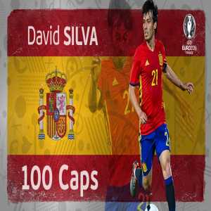 David Silva set for his 100th international cap
