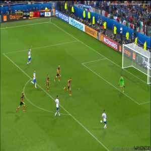 G. Pele goal vs Belgium (Belgium 0-2 Italy)(Euro 2016 Group E)