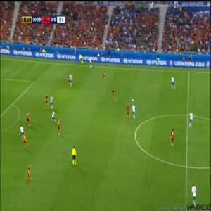 Giaccherini goal vs Belgium (Belgium 0-1 Italy)(Euro 2016 Group E)
