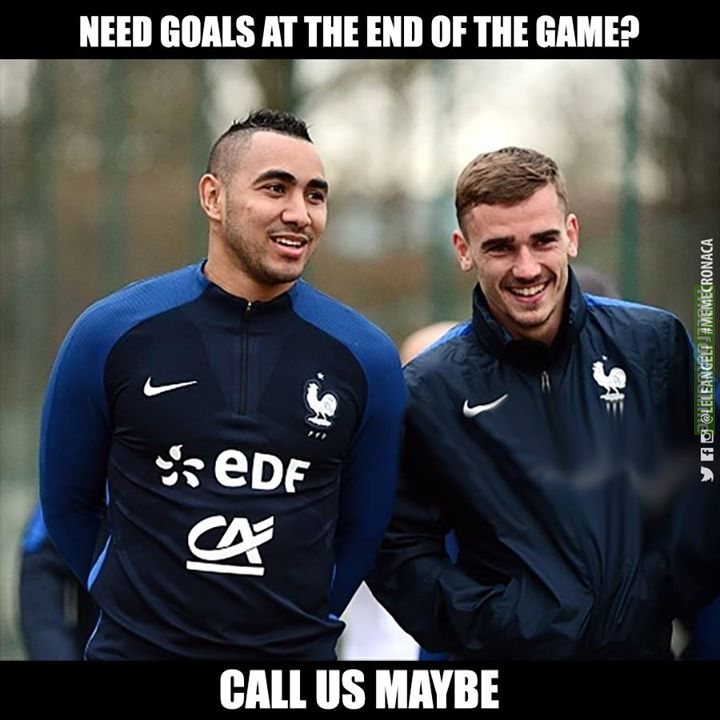 Griezmann and Payet be like...