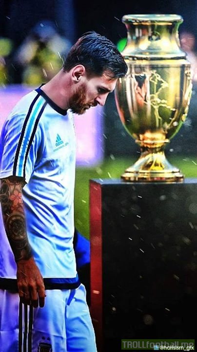 Lockscreen edit of Lionel Messi.