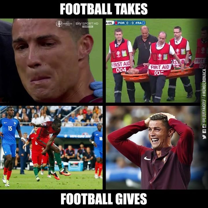 Football is all about Karma.