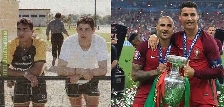 From up and coming starlets to Portuguese heroes. Quaresma and CR7.
