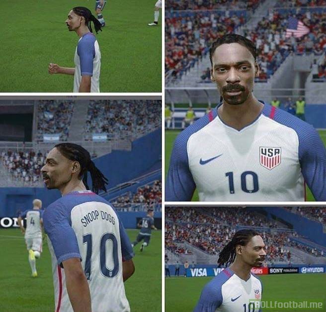 Why is Snoop Dogg in FIFA 17? 😂