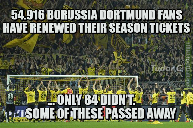 Borussia Dortmund fans👍