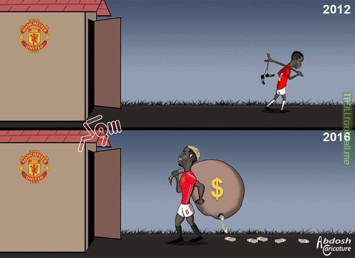 Pogba then and now.