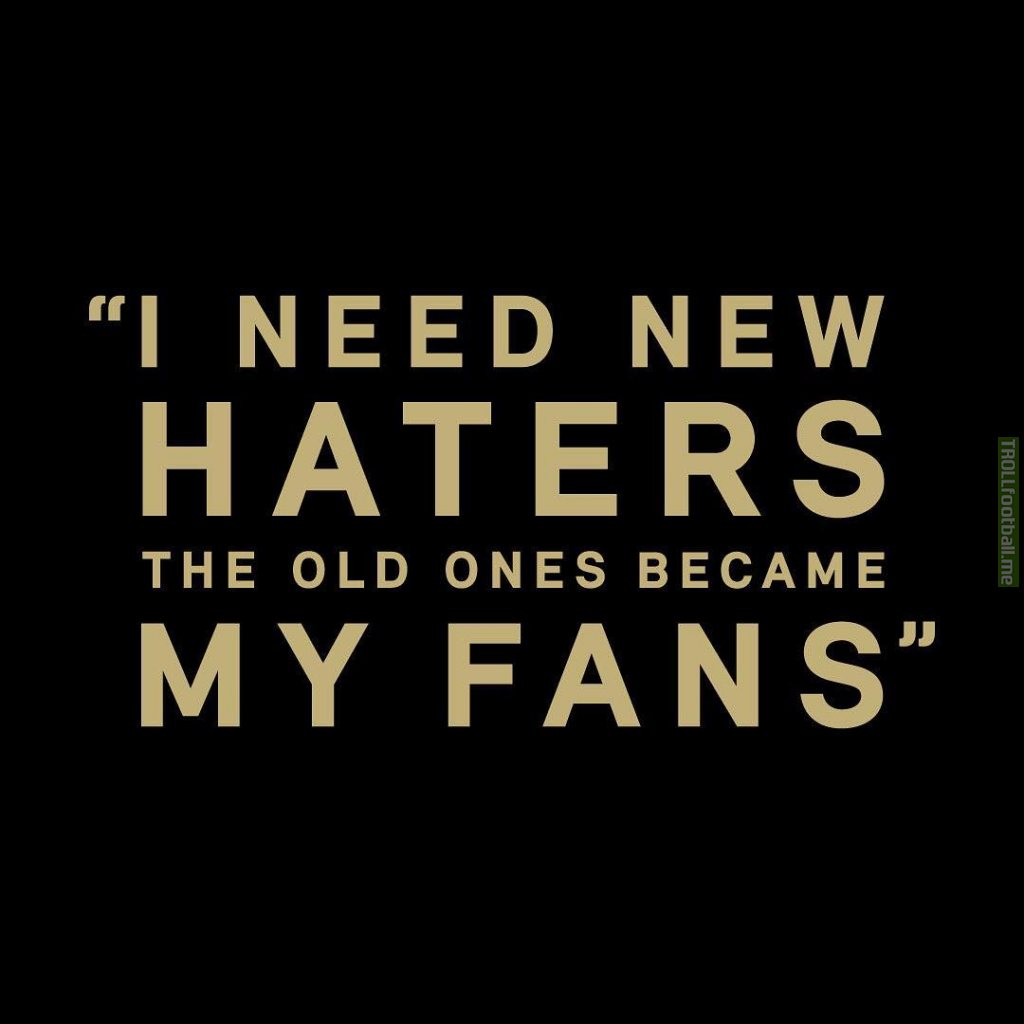 Zlatan on Instagram: "I need new haters. The old ones became my fans."