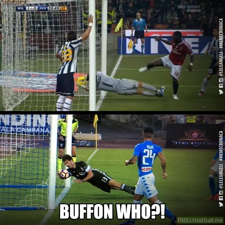 If there was Romagnoli as GK, we would never have heard of the Muntari's goal.