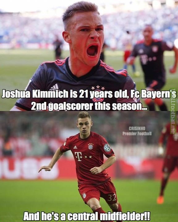 Joshua Kimmich, what a talent!!