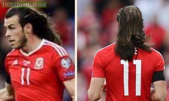 Gareth Bale's hair is on another level  Troll Football