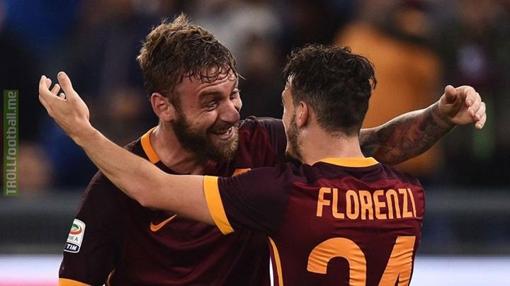 Daniele De Rossi waited with Alessandro Florenzi’s family until 4am to hear the results of the scan on his left knee. What a guy!