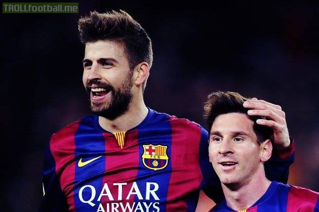 Gerard Pique: "If the Ballon d'Or were given to the best player, Lionel Messi would have won it every year since 2009."