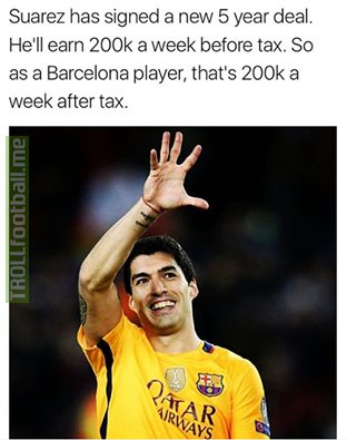 Luis Suarez is staying at FC Barcelona.