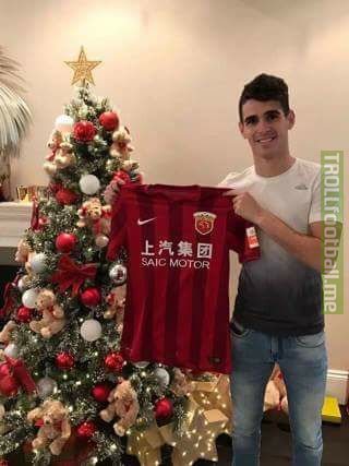 Confirmed: Oscar to leave Chelsea for Shanghai SIPG in £60m deal.