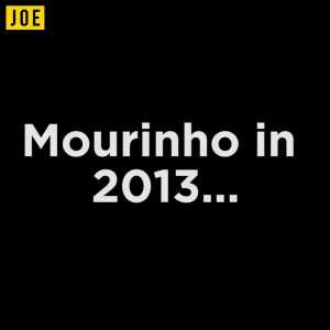 Just Mourinho things