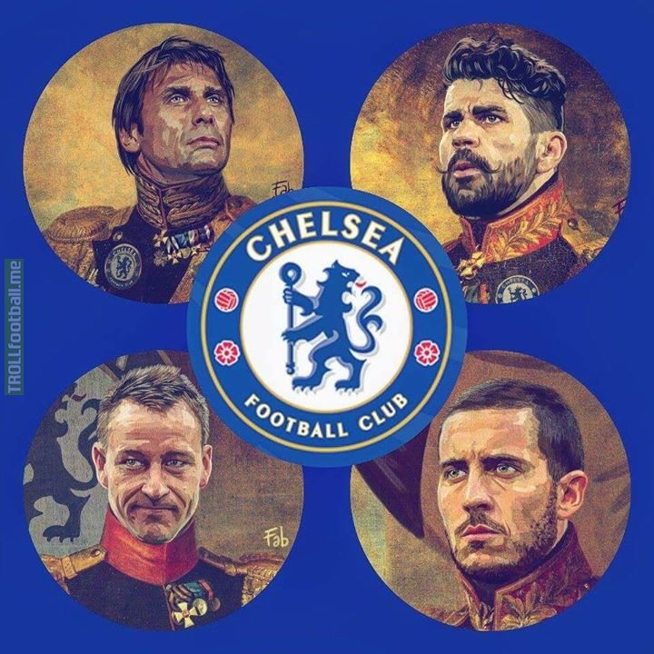 The King of England! Chelsea Football Club