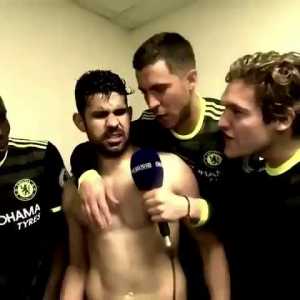 Eden Hazard Interviews a Drunk Diego Costa