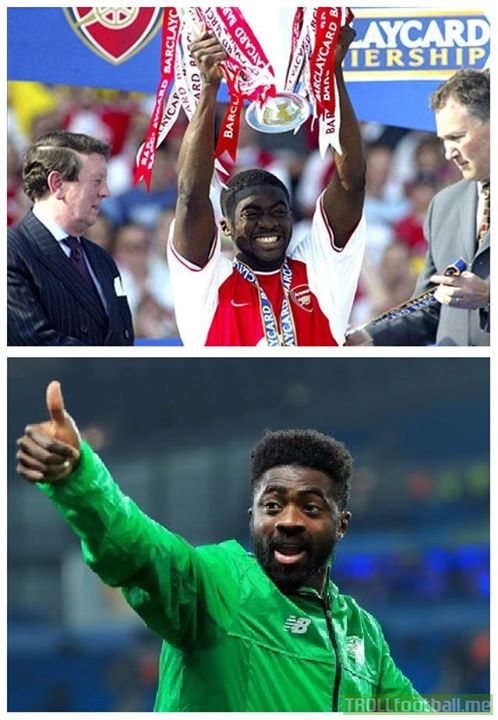 Celtic have finished the season unbeaten, meaning Kolo Toure is the first double invincible ever! Congrats, legend!