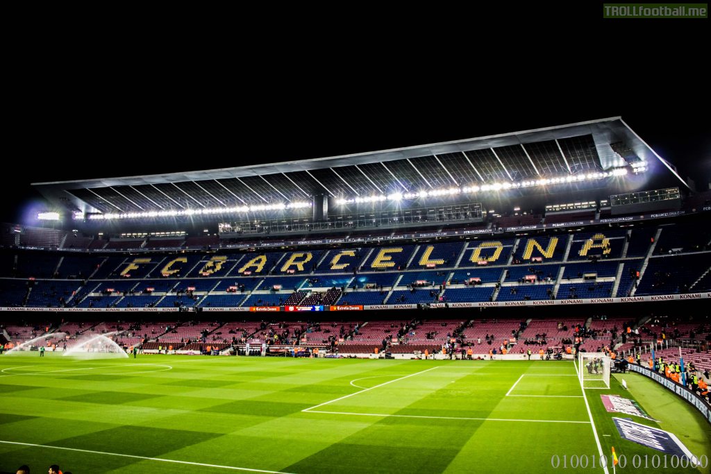 CAMP NOU - Home of FC BARCELONA [OC] [5184x3456] - From my recent trip to Barcelona.