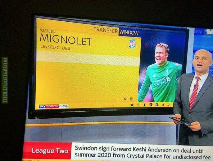 How are Liverpool going to hang onto Simon Mignolet with all these clubs circling for him?!