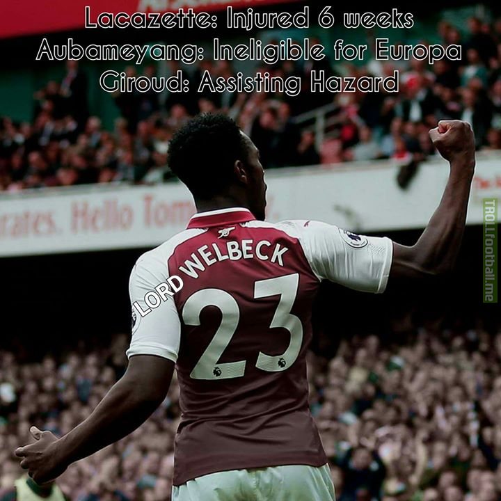 Up steps, Lord Welbeck! 😍