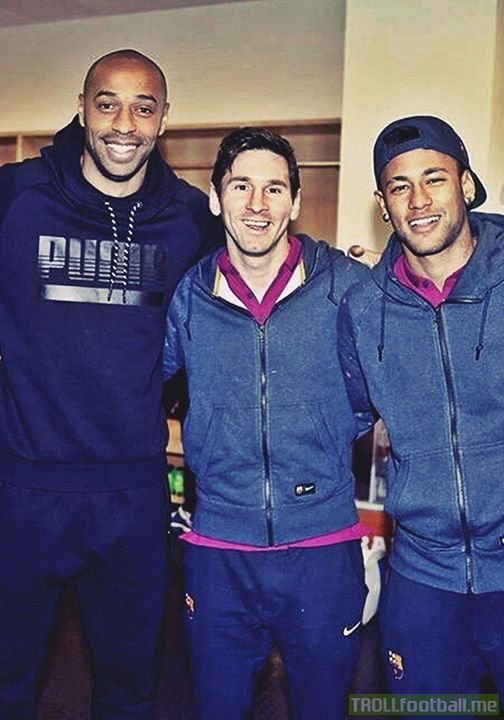 “Neymar in Messi’s shadow? Every football player is in Messi’s shadow. To escape it, Neymar needs to choose another sport.” - Thierry Henry