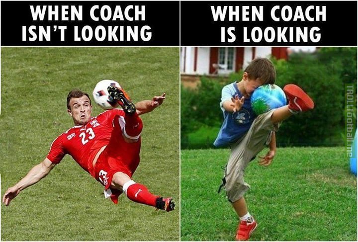 Tag a mate who always embarrasses himself in front of the coach.