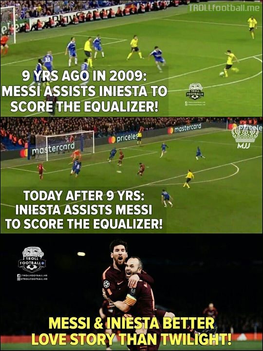 Messi and Iniesta ‘The Iconic Duo’!❤ MJJ