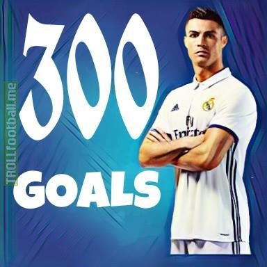 Ronaldo has now scored 300 goals in La Liga