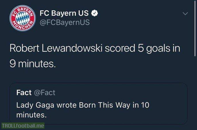 Bayern win social media again.