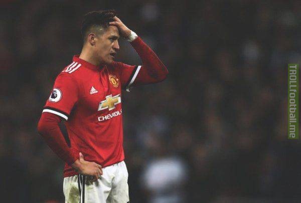 Alexis Sanchez lost the ball 42 times vs Sevilla. The most for an individual player in the Champions League this season.