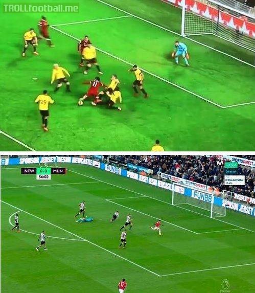 How do you explain that Mo Salah scored here and Alexis Sanchez didn't?