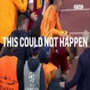 Peter Drury's passionate commentary on Manolas's tie winner Vs Barcelona