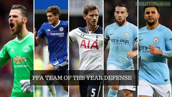 How does the PFA Team of the Year's Defense looks like? Too aggressive for me!